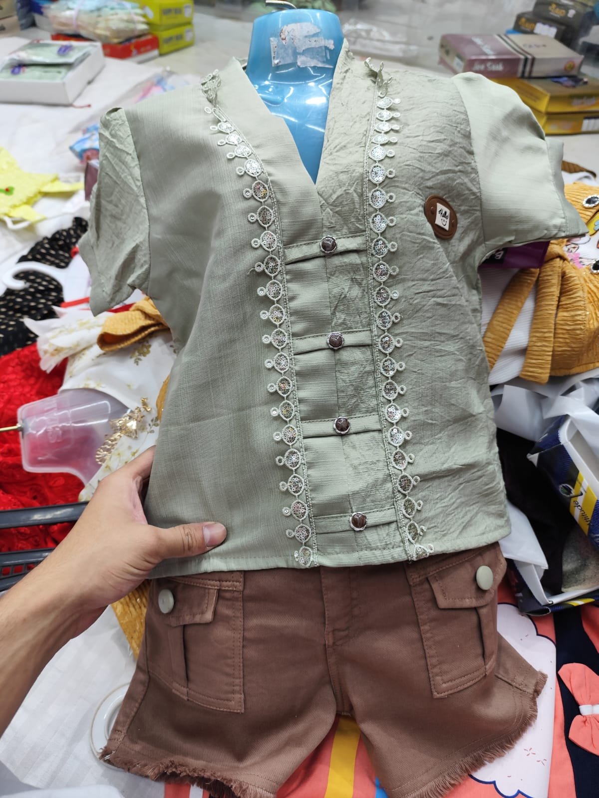 Hot pant Top 20x30