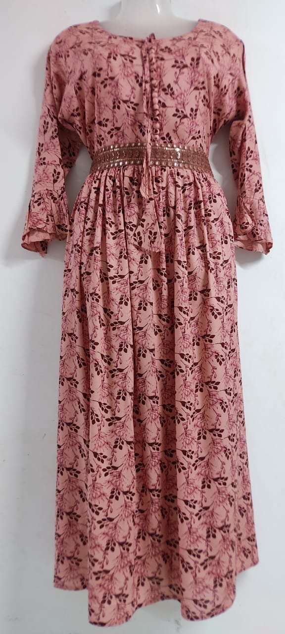 Long Gown Shirt collars Kurta
