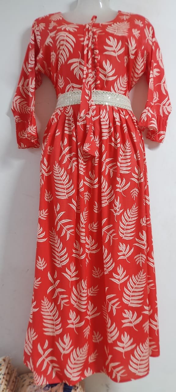 Long Gown Shirt collars Kurta