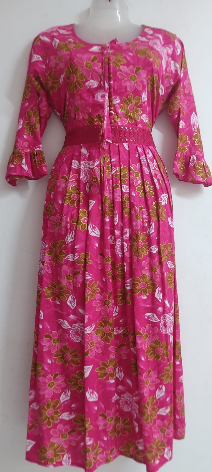 Long Gown Shirt collars Kurta
