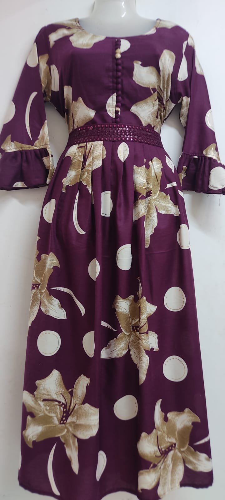 Long Gown Shirt collars Kurta