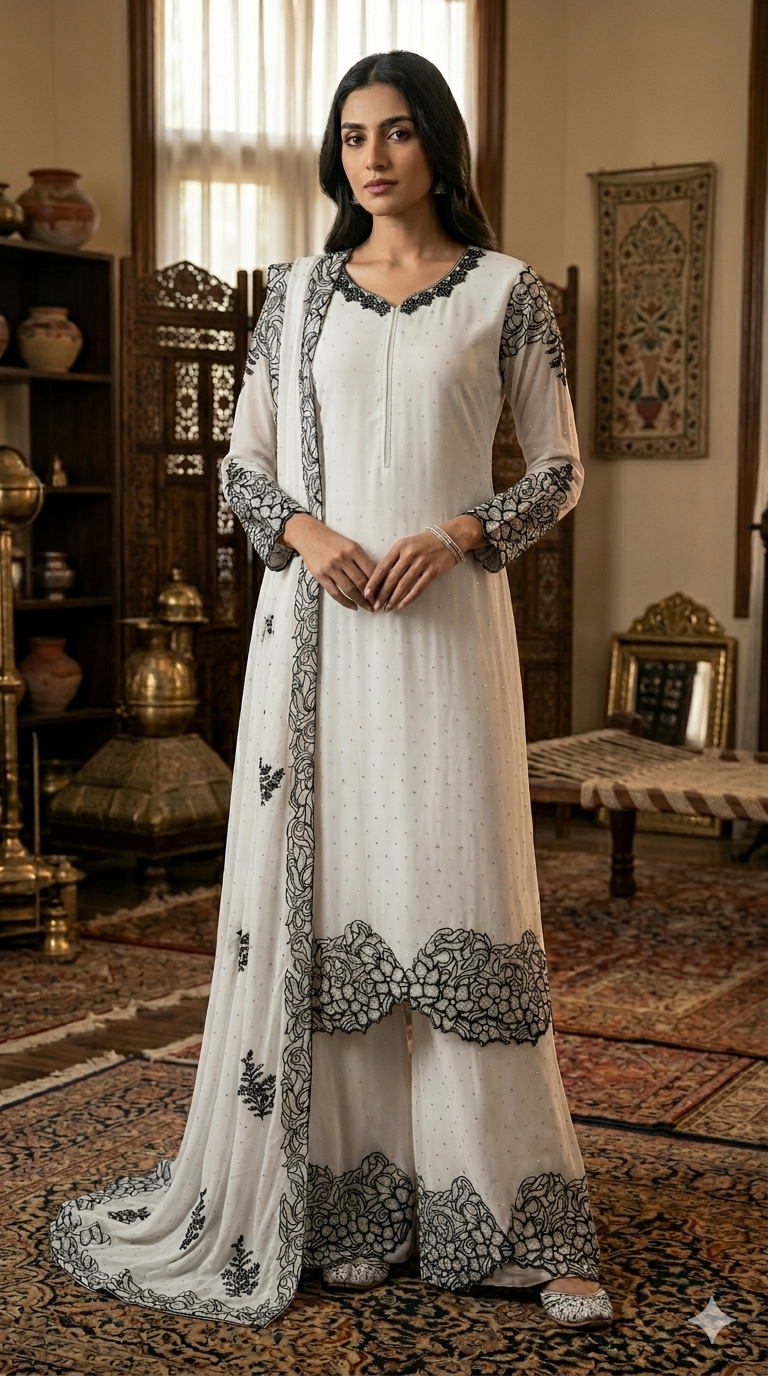 Momina Iqbal Designer suit
